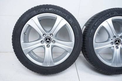 Mercedes E Klasse W213 Allwetterräder mit neuen Allwetterreifen 245 45 18 Zoll