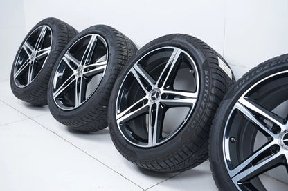 Mercedes AB Class W177 winter wheels, winter tires 225 45 18 inch