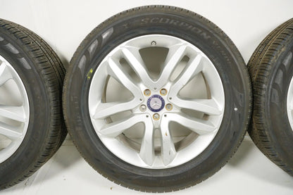 Mercedes GL W166 summer wheels, all-weather tires 275/50/20 inch, 8mm tread depth