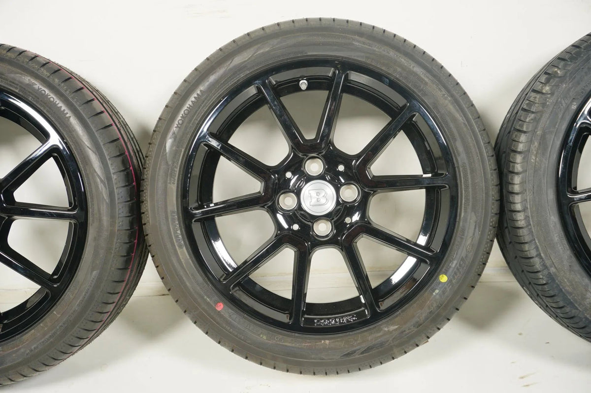 Original Smart EQ W453 16 Inch Brabus TOP Alloy Wheels Summer Tires Summer Wheels Detailansicht 4