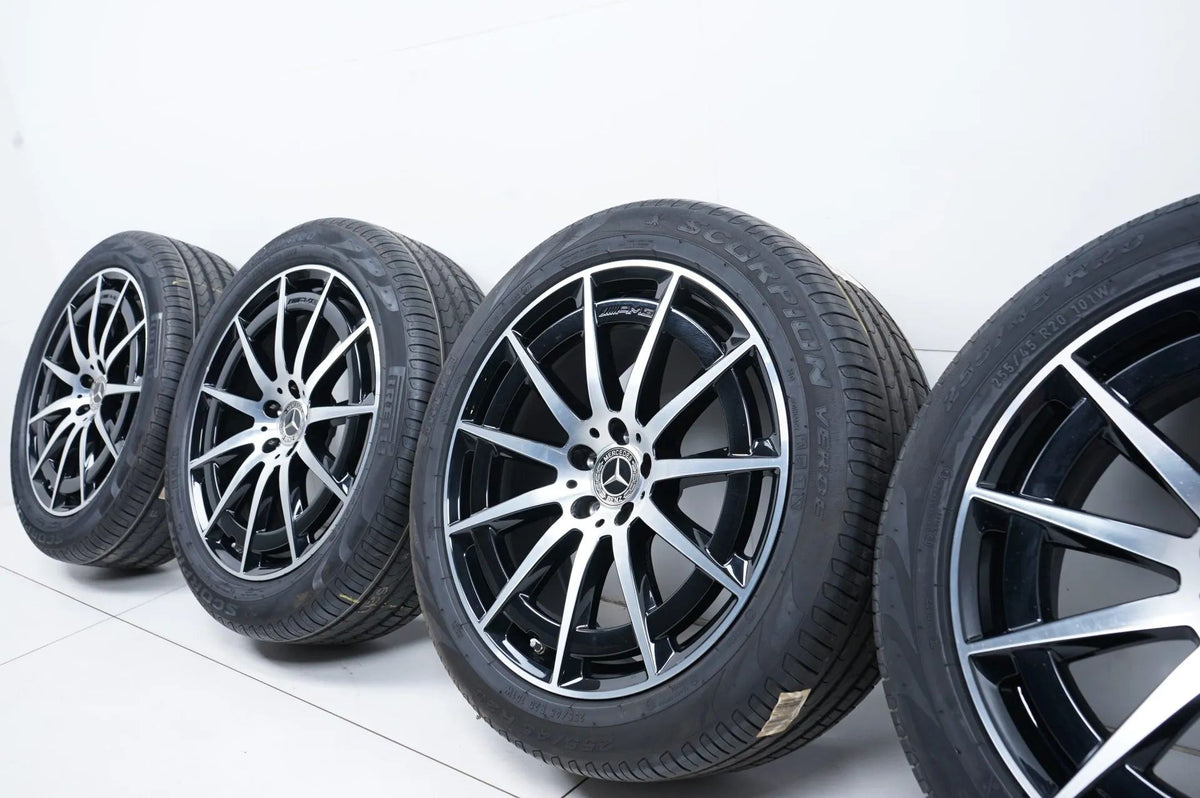 Original Mercedes EQC N293 20 inch AMG Alloy Wheels Summer Tires Detailansicht 8