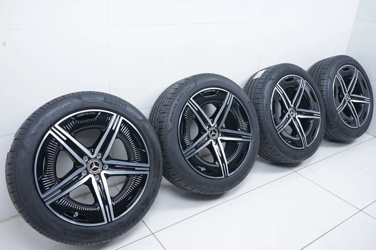 New Mercedes EQS V297 W297 summer wheels, summer tires, 20 inch Detailansicht 2