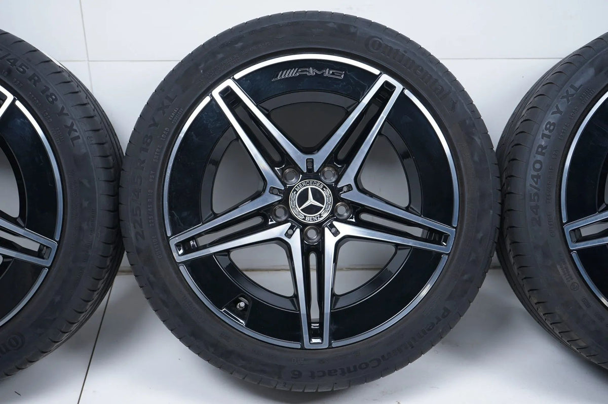 Mercedes C Class W206 summer tires, summer wheels AMG 18 inch Detailansicht 5