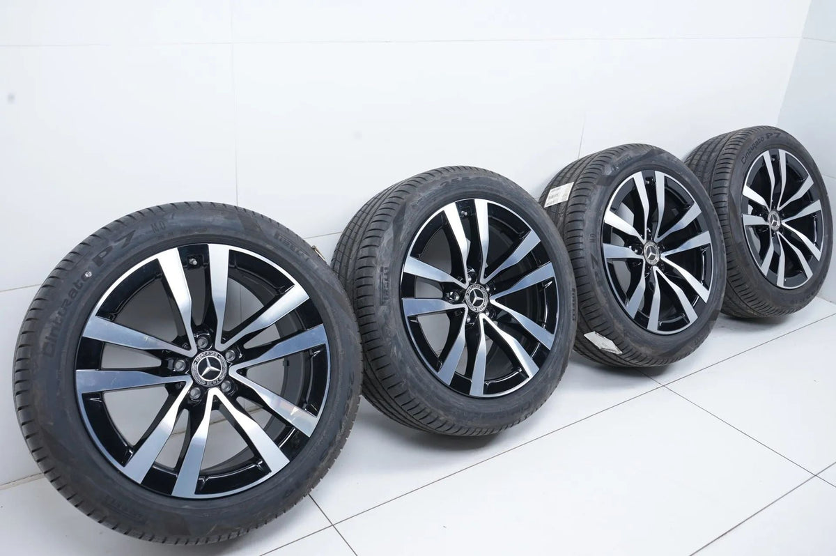 Neu Mercedes S Klasse W223 Winterräder mit neuen Winterreifen 19 Zoll Detailansicht 3