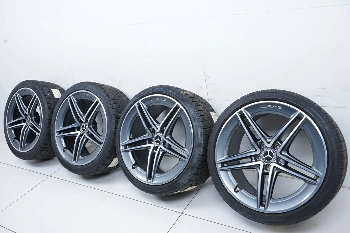 Mercedes C63 Coupe AMG W205 Winter Tires Winter Wheels 19 Inch Detailansicht 8