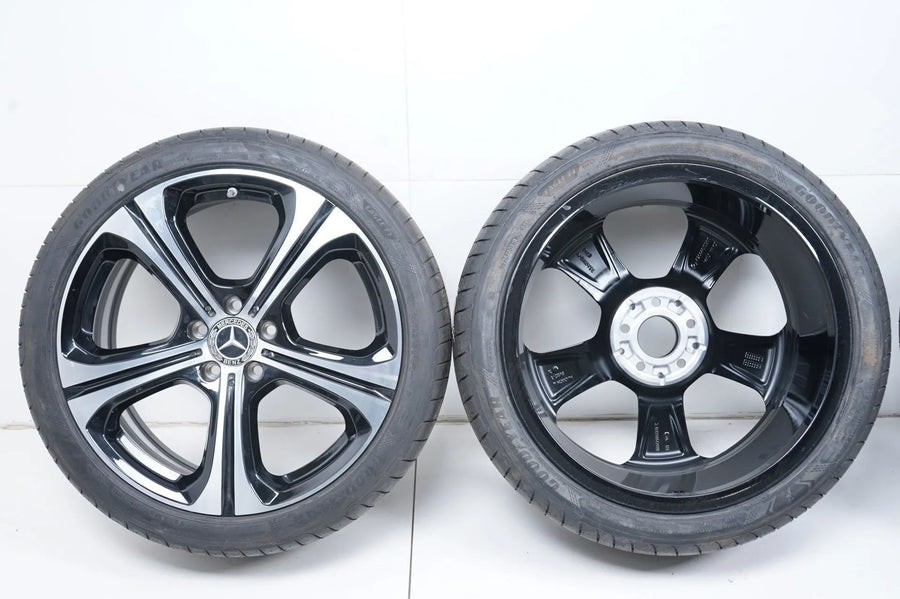 Original Mercedes C-Class W206 S206 Summer Tires 19 Inch Alloy Wheels LIKE NEW