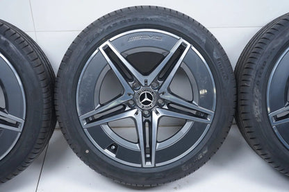 Mercedes C Class W206 summer tires, summer wheels AMG 18 inch