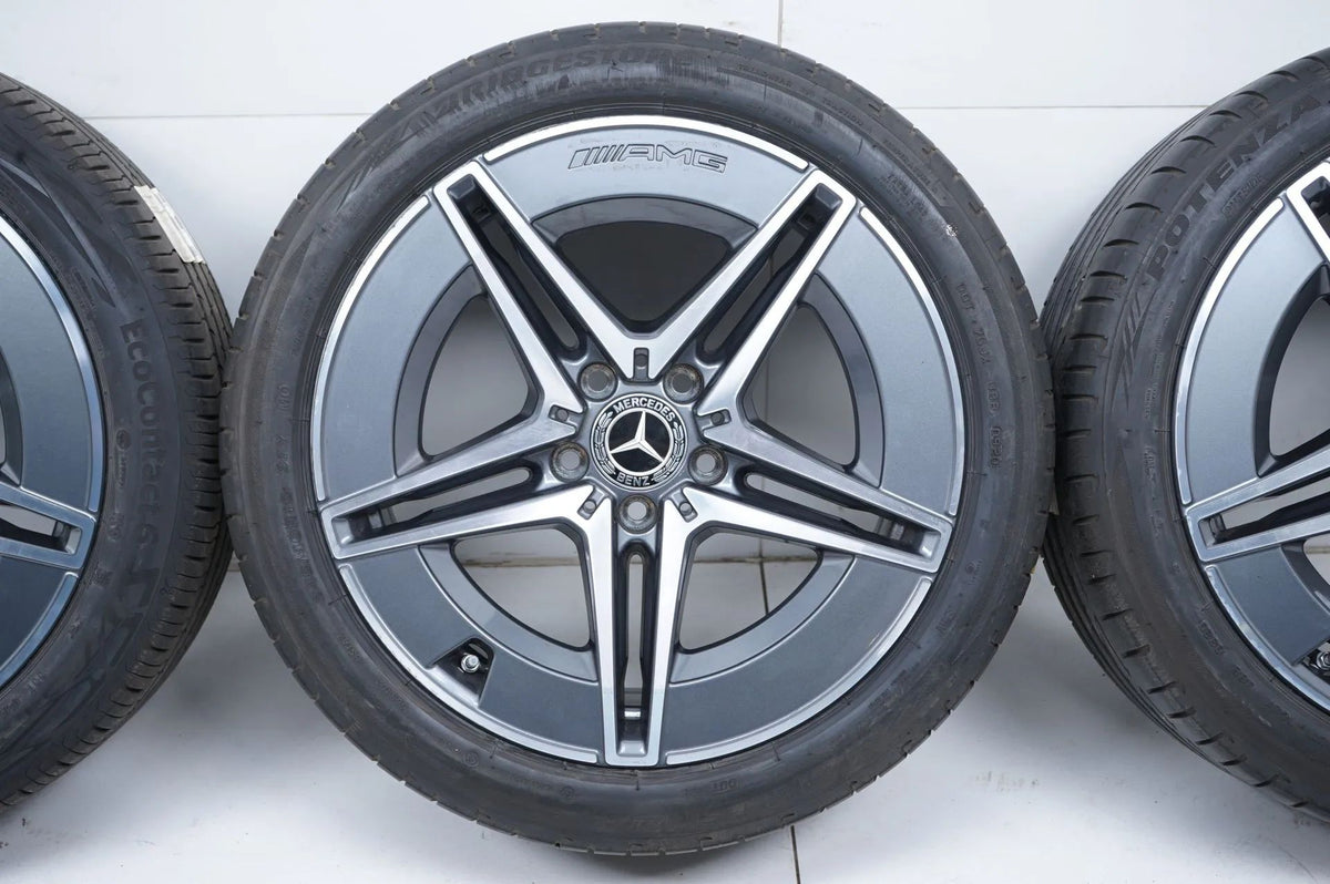 Mercedes C Class W206 summer tires, summer wheels AMG 18 inch Detailansicht 5
