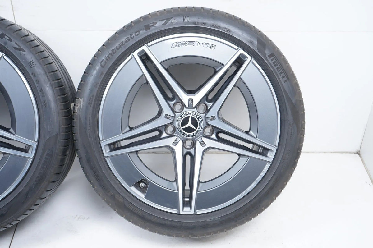 Mercedes C Class W206 summer tires, summer wheels AMG 18 inch Detailansicht 7