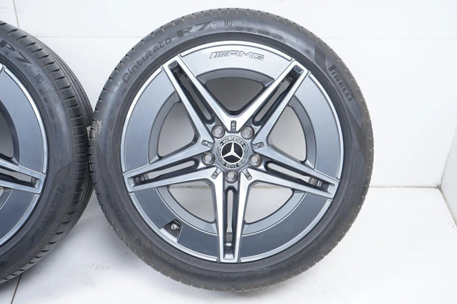 Mercedes C Class W206 summer tires, summer wheels AMG 18 inch