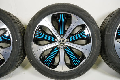 Original Mercedes EQC N293 20 Inch Alloy Wheels Summer Tires 235 50 255 45 R20 8mm