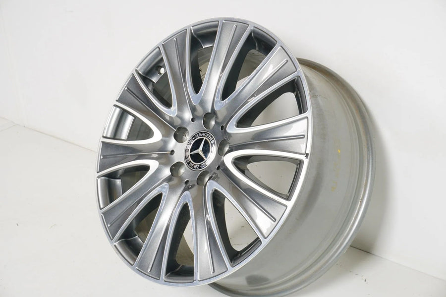 1 x cerchio in lega Mercedes Classe S W222 da 18 pollici A2224010902 8J