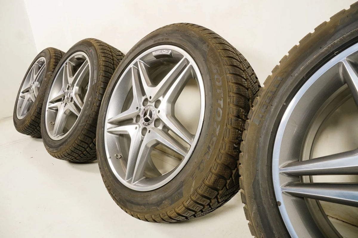 Mercedes GLA 45 AMG X156 W156 Alufelgen Winterräder Winterreifen 215 55 R18 Zoll Detailansicht 9