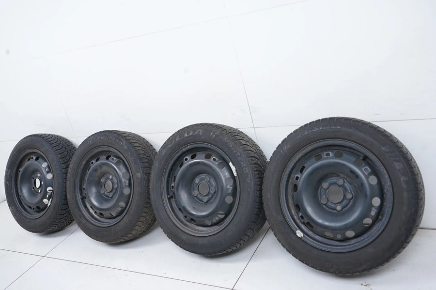 Unknown winter wheels/tires 185/60/15 inch 5 x hole 6J ET