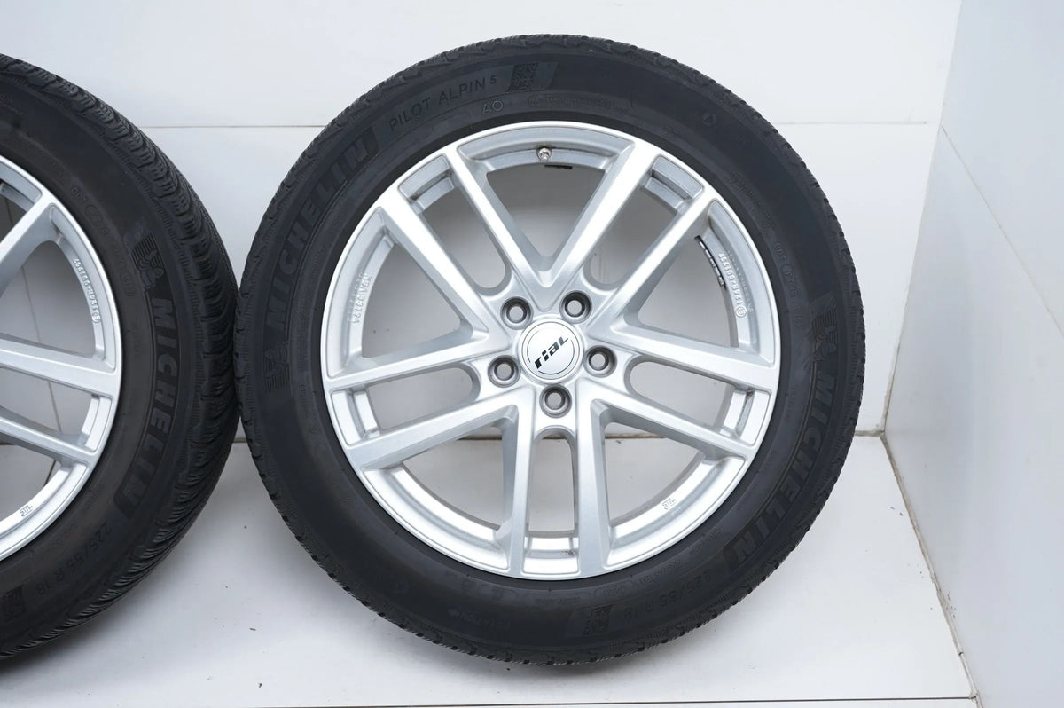 VW Tiguan Skoda Kodiaq Winterreifen Winterräder 225 55 18 Zoll Detailansicht 7