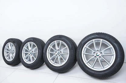 Pneus hiver BMW X3 X4 G01 G02, jantes hiver 225/60/18 pouces