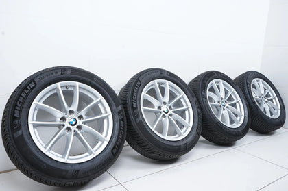 Pneus hiver BMW X3 X4 G01 G02, jantes hiver 225/60/18 pouces