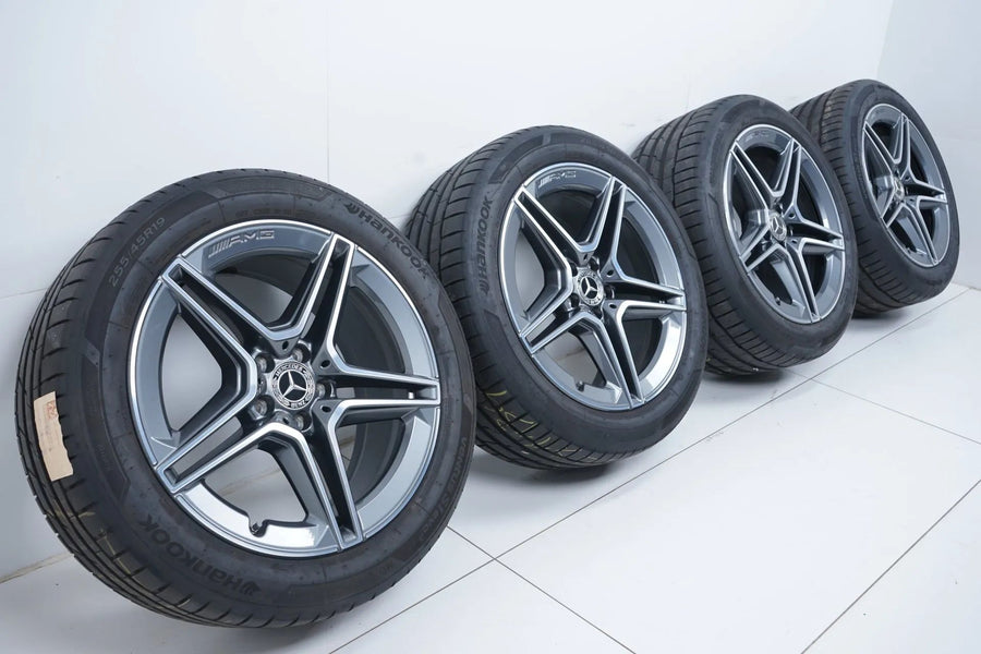 Mercedes S-Class W223 summer tires, summer wheels, 19 inch AMG