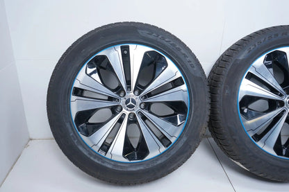 Original Mercedes EQC N293 19 inch alloy wheels winter tires 235 55 255 50 R19 7mm