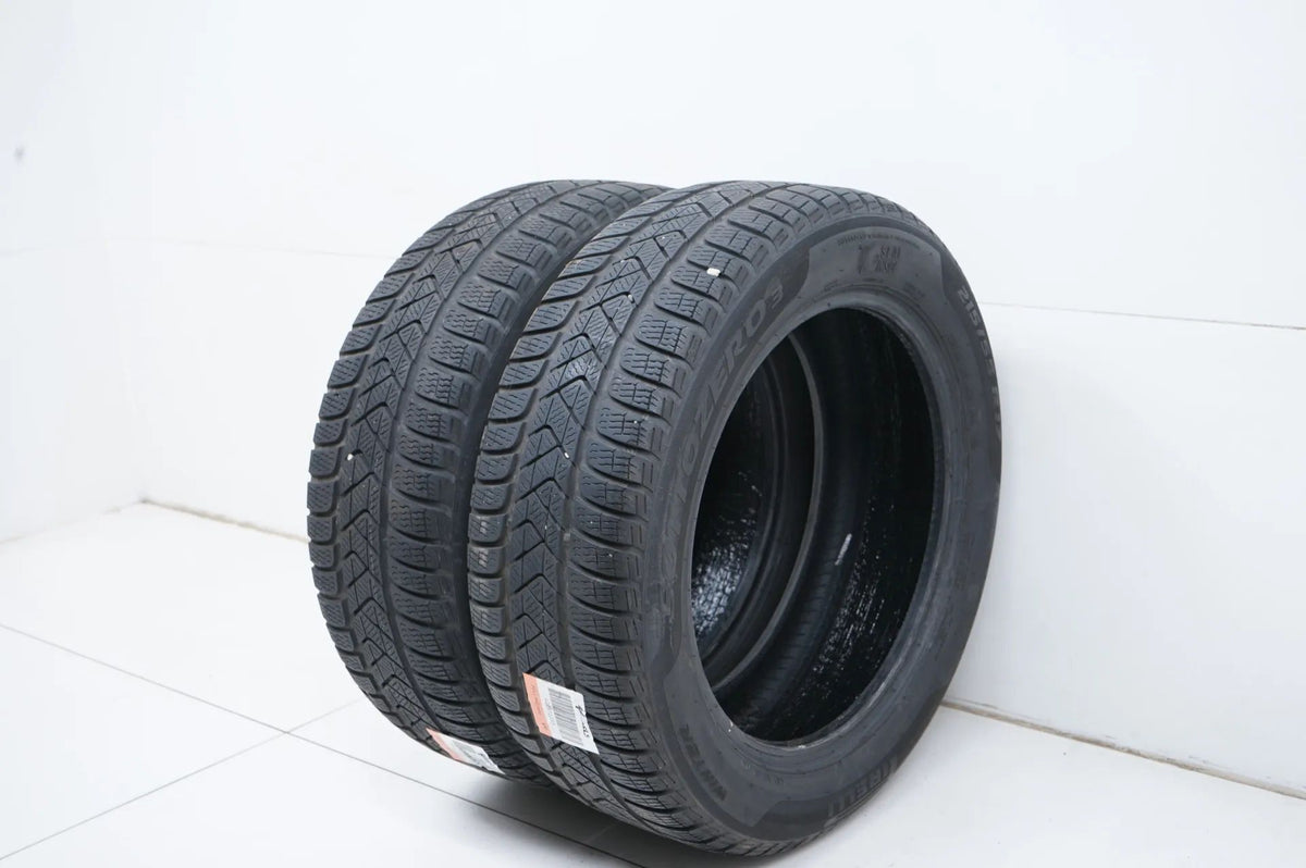 1 x Winter tire 215 55 17 inch Pirelli DOT19 approx. 5mm tread depth Detail view 3