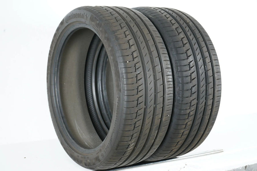 2x Continental summer tires 245 40 20 inch DOT22 approx. 6mm tread depth