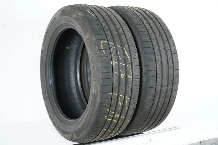 2 x Sommerreifen Continental 235 55 19 Zoll DOT22 ca.4 mm AO