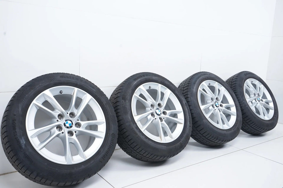 BMW 2 Series Tourer F45 F46 alloy wheels winter tires 195/60/16 inch Detailansicht 11