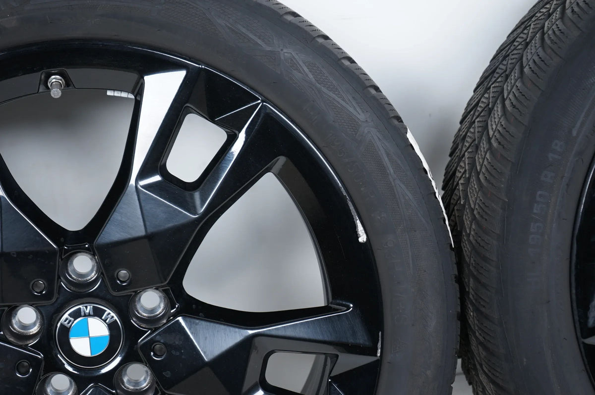 BMW 1er 2er F70 F74 Winterreifen Winterräder 195 50 18 Zoll 968M 5A45271 Vue détaillée 6