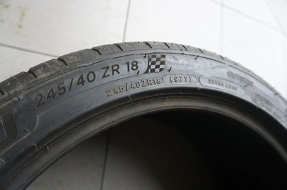 1 X 245 40 ZR18 R18 97Y Pneu été Michelin Pilot Sport 4 MO1 2018 7mm