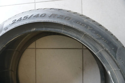 1 X 245 40 R20 99Y Sommerreifen Pirelli P Zero PZero * RSC RunFlat 2016 6mm