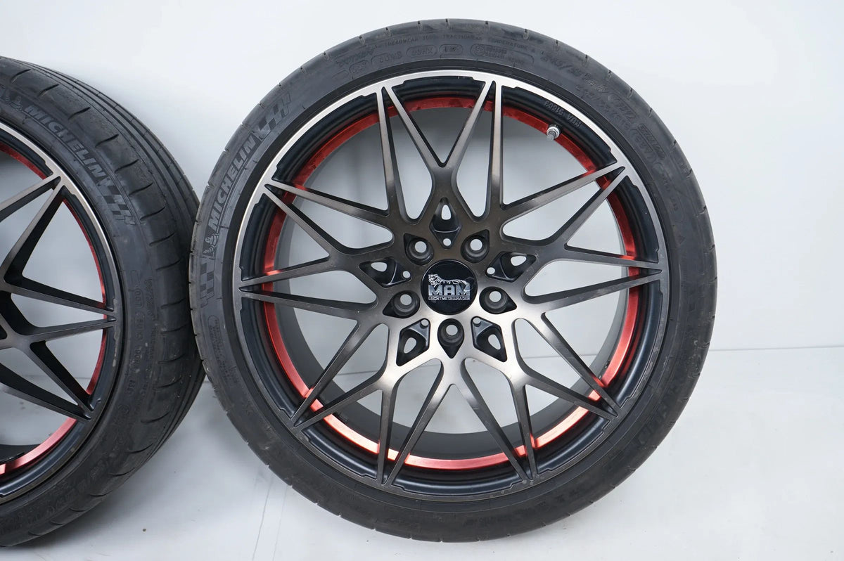 BMW 3er 4er F30 F31 F36 Sommerreifen Sommerräder 245 35 19 Zoll Detailansicht 6