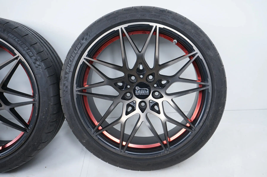BMW 3er 4er F30 F31 F36 Sommerreifen Sommerräder 245 35 19 Zoll