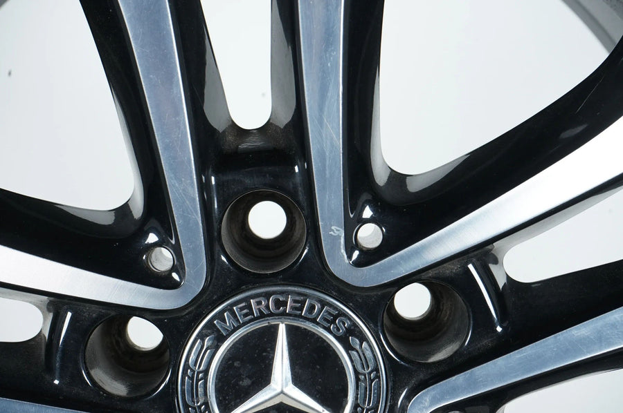 1x Mercedes C Klasse W205 Alufelge 17 Zoll A2054010200 7J ET48,5