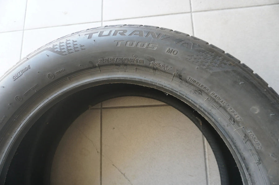 1 X 255 50 R18 106Y Sommerreifen Bridgestone Turanza T005 MO 2021 6,5mm