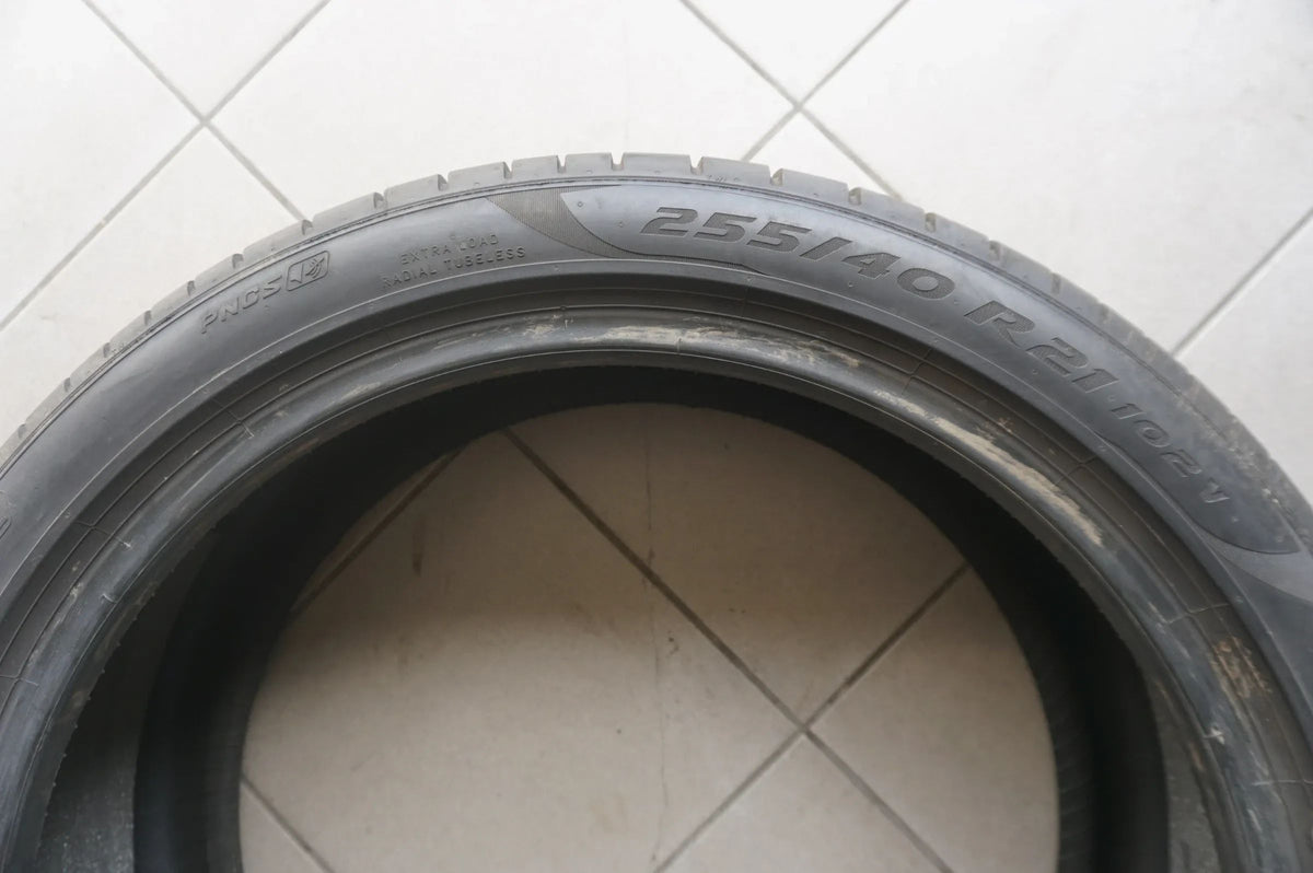 2 X 255 40 R21 102V Sommerreifen Pirelli P Zero PZero PNCS 2022 6mm Detailansicht 4