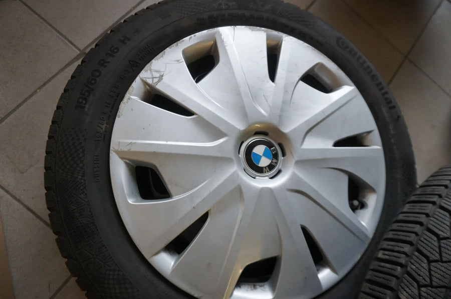 Originele BMW 1-serie F40 2-serie stalen velgen winterwielen winterbanden 195 60 R16 8 mm TPMS