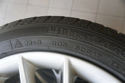 Original BMW 1er F20 2er F22 17 Zoll Alufelgen Winterreifen 205 50 R17 2015 7mm