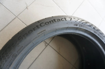 1 X 275 35 ZR19 R19 100Y Summer Tire Continental SportContact 7 2024 6.5mm