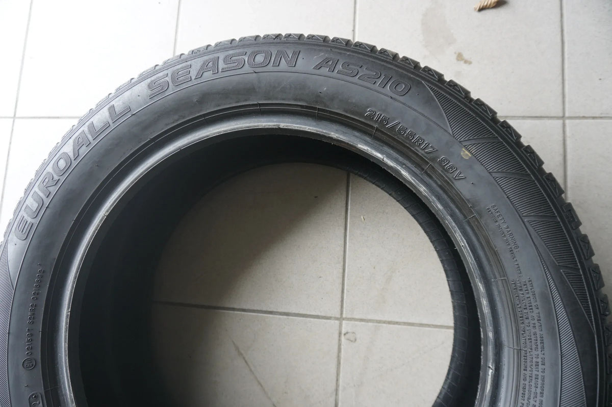2 X 215 55 R17 98V Allwetterreifen Falken EuroAll Season AS210 2022 6mm Detailansicht 5
