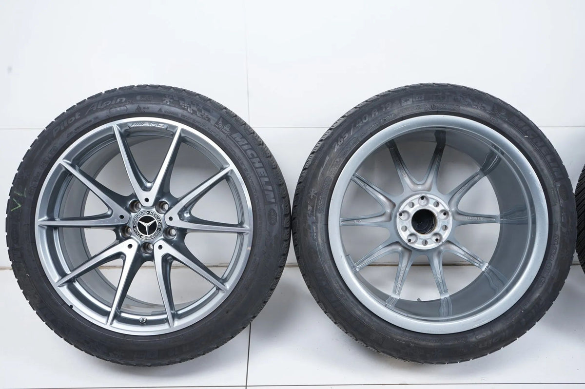 Mercedes E63 AMG W213 Winterreifen Winterräder 265 40 19 Zoll Detailansicht 19