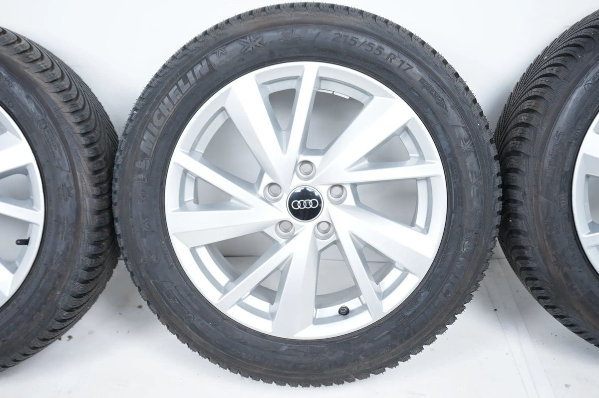 Jako nové Audi Q2 81A zimní kola zimní pneumatiky 215 55 17 palců 8 mm 81A601025C Detailní zobrazení 5
