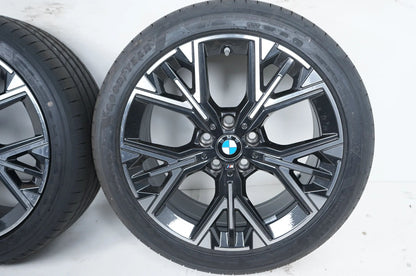 Ny BMW 1-serie 2-serie F70 F74 sommerhjul sommerdæk 225 45 18 tommer 975M 5A35E68