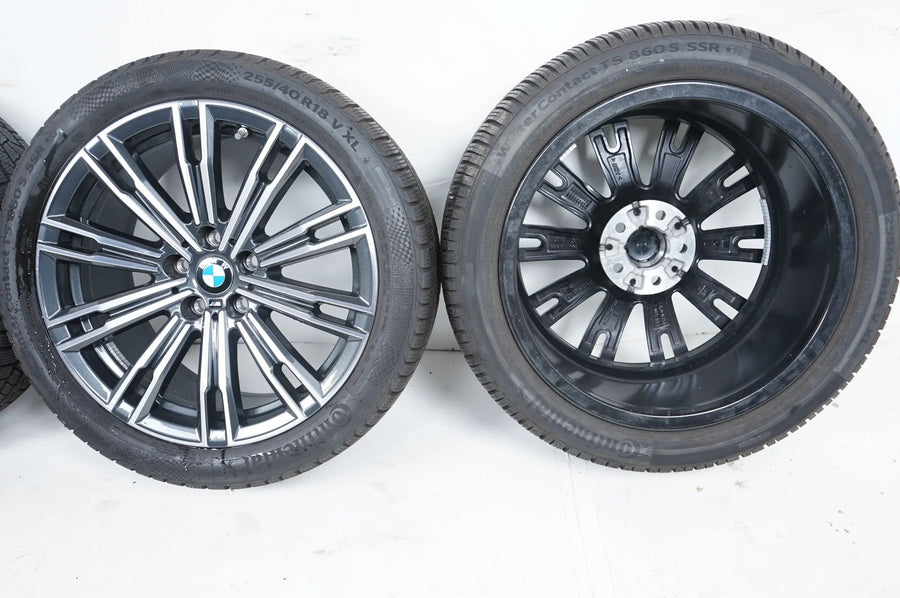 BMW Série 2 Série 3 Série 4 G20 G21 G22 G42 roues hiver pneus hiver 18 pouces 7mm 8089890