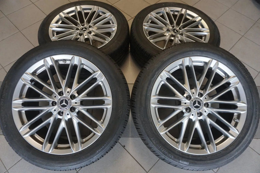 Original Mercedes S-Class W223 V223 Alloy Wheels Summer Tires 255 45 R19 Inch 8mm