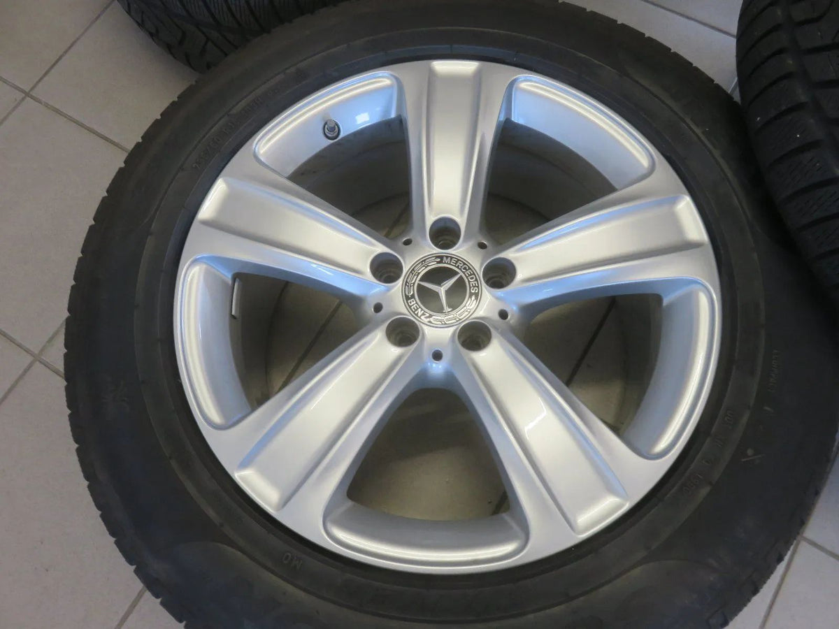 Original Mercedes GLC X253 Alufelgen Winterräder Winterreifen 235 60 R18 6mm Detailansicht 3