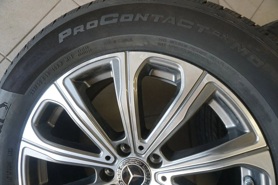Original Mercedes GLC X254 Alloy Wheels Summer Wheels Summer Tires 235 60 R18 LIKE NEW