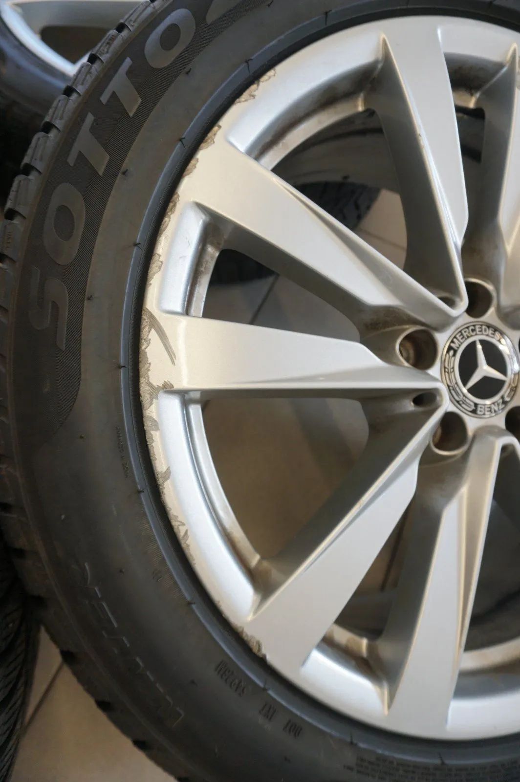 Jantes alliage d'origine Mercedes Classe S W223 V223 Roues d'hiver Pneus hiver 7mm Detailansicht 4