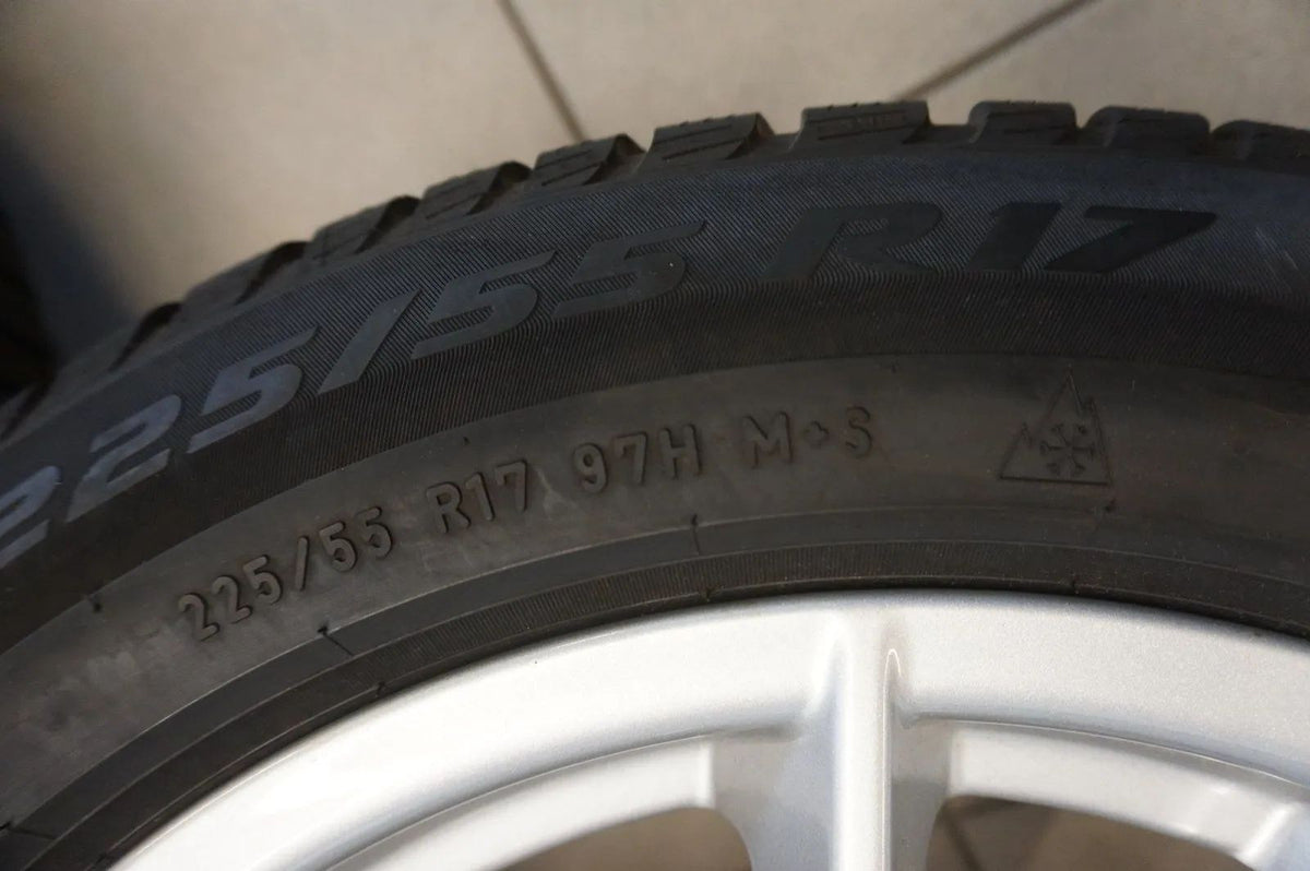 Original BMW 5er G30 G31 Alufelgen Winterräder Winterreifen RFT 225 55 R17 7mm Detailansicht 6
