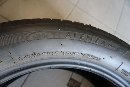 2 X 245 50 R19 105W Pneus été Bridgestone Alenza 001 * 7mm 2023