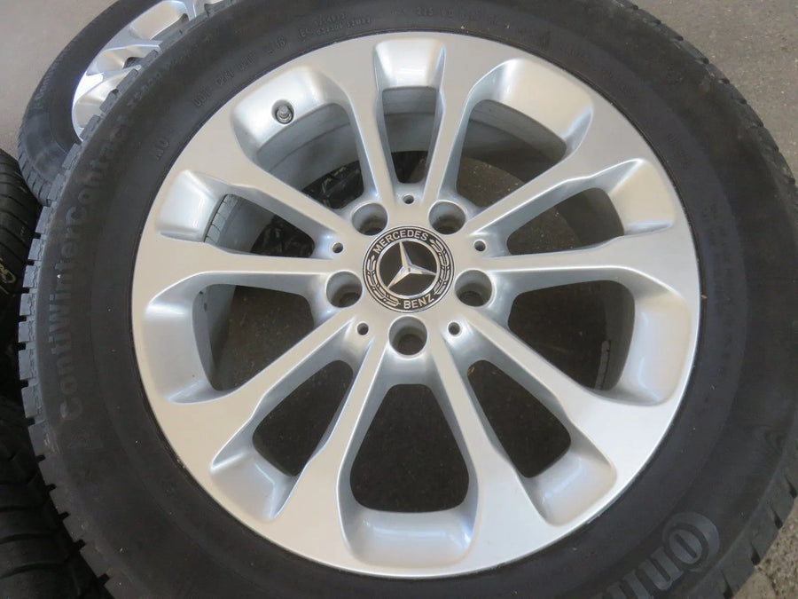 Original Mercedes GLA X156 Alufelgen Winterräder Winterreifen 215 60 R17 96H 7mm